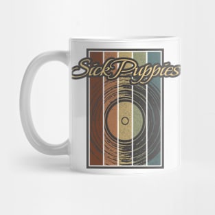 Sick Puppies Vynil Silhouette Mug